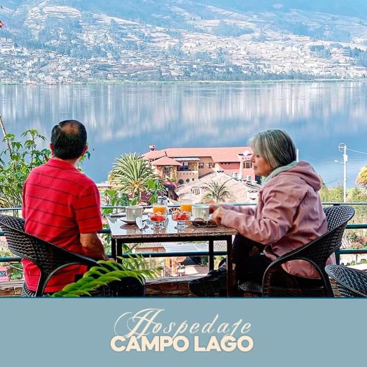 Campo Lago Hospedaje San Pablo Del Lago Bagian luar foto